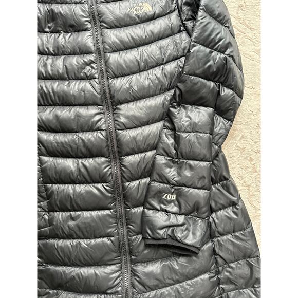 The North Face Women's XS 700 Down Gotham Long Puffer Coat Black Lightweight - Picture 8 of 11